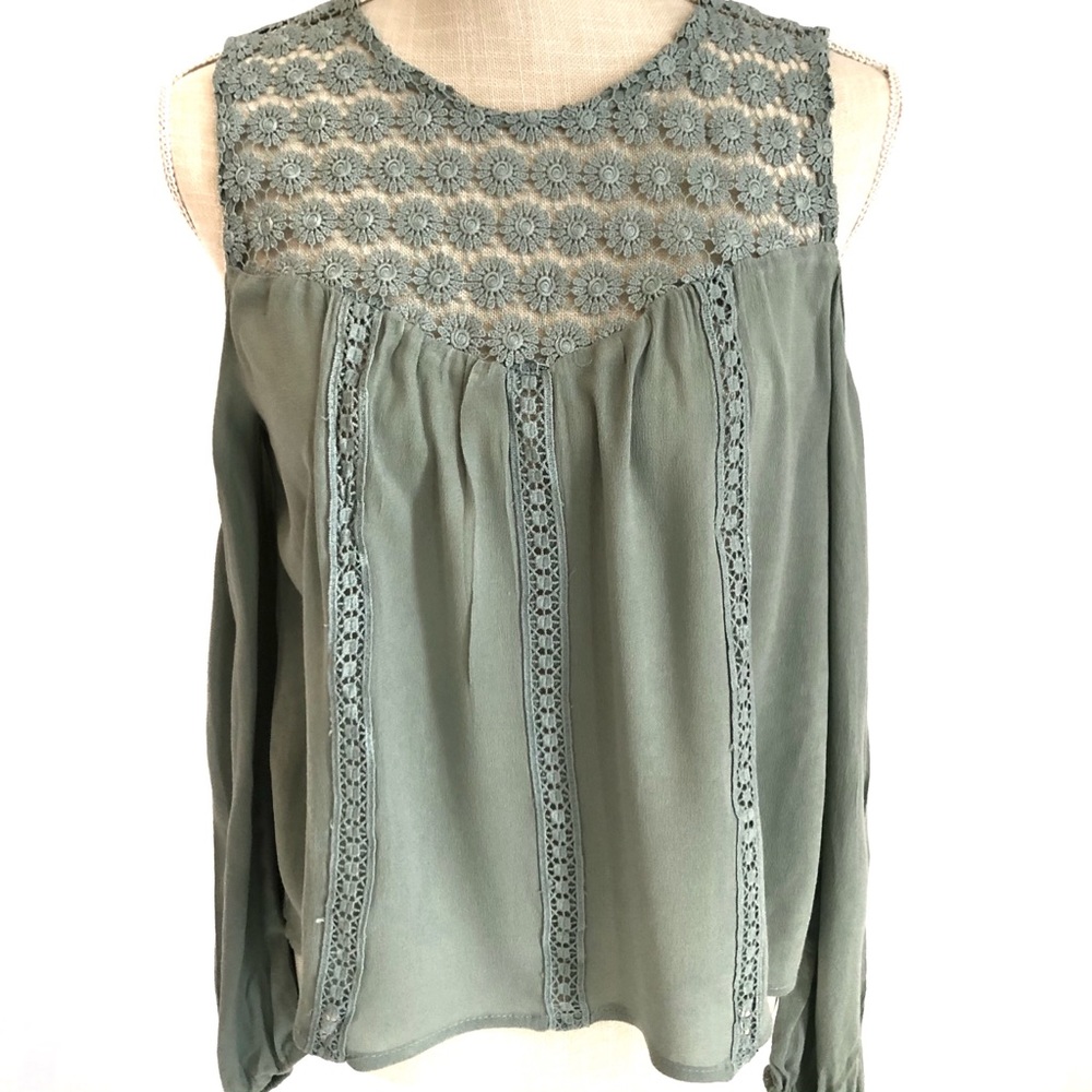 Bleuh Ciel Women Bare Shoulder Top, SizeM